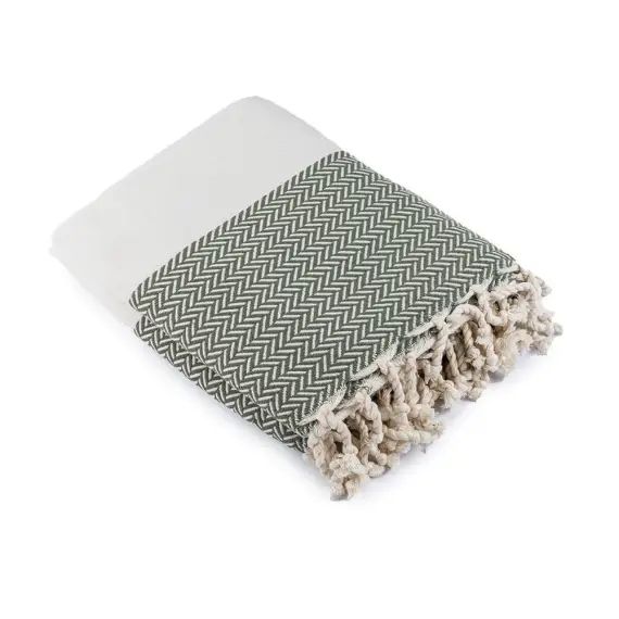 Plaid petit modèle 130×170 olive