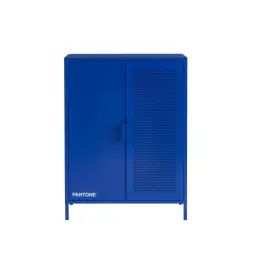 Buffet  métal bleu électrique h100cm