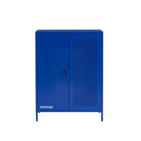 Buffet  métal bleu électrique h100cm