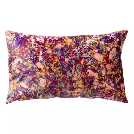 Housse de coussin multicolore doux-30×50 cm unique