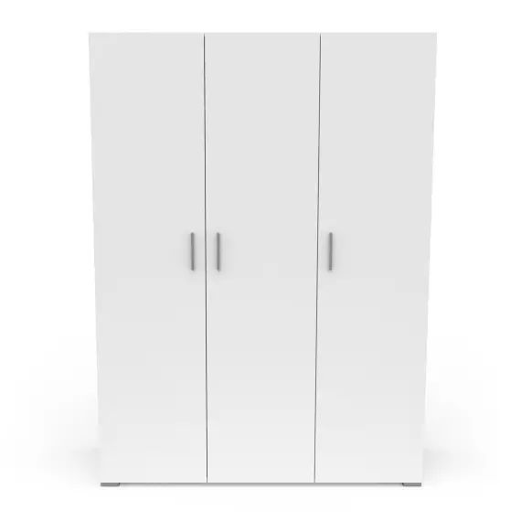 Armoire 3 portes avec penderie – L135 x H186 cm