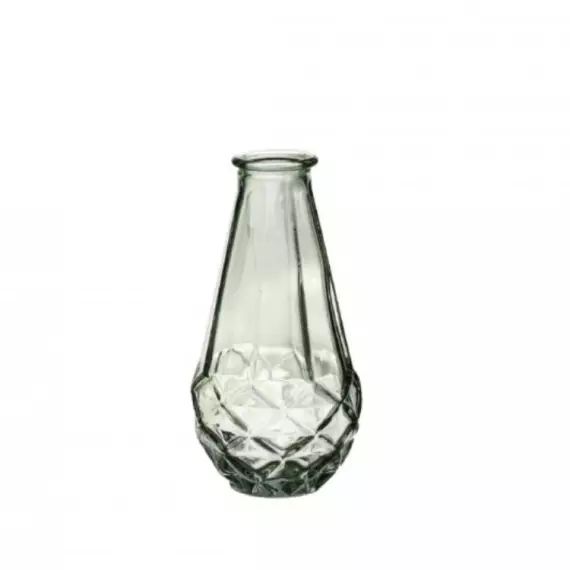 Vase vert clair H.14cm (Lot de 3)