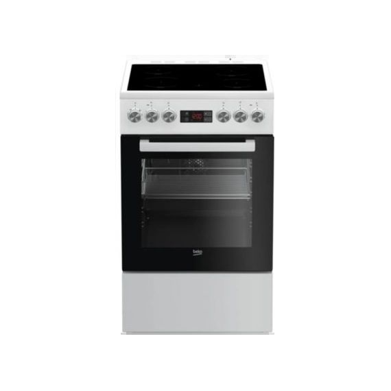 Cuisinière vitrocéramique Beko FSE57302GWC