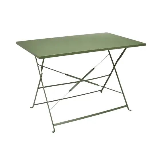 Table de jardin pliante Palerme  110 x 70 cm vert kaki