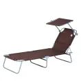 image de transat, chaise longue scandinave