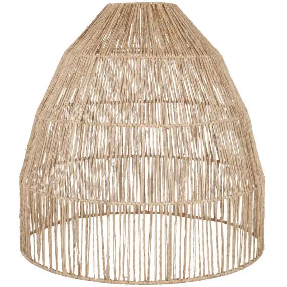 Suspension en jute beige et métal D40