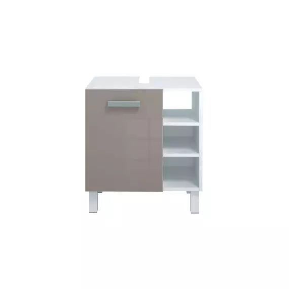 Sous-lavabo 60 cm BULLE coloris taupe