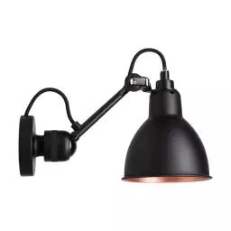Lampe Gras N°304-Applique Noir L17cm