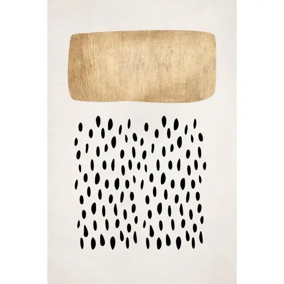 Tableau abstrait N°5 Opus imprimé sur toile 80x120cm