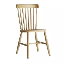 Chaise en Bois D´Orme, de couleur Marron, 48x46x91 cm