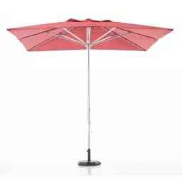 Toile de rechange rouge pour parasol carré 300cm