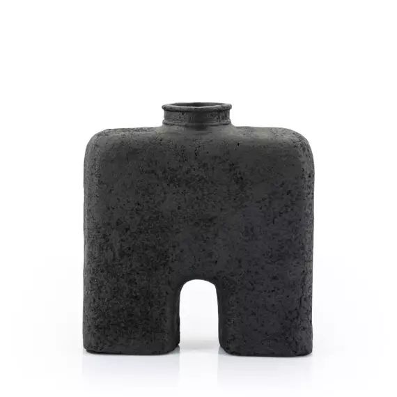 Arc – Vase en arc H32cm – Couleur – Noir