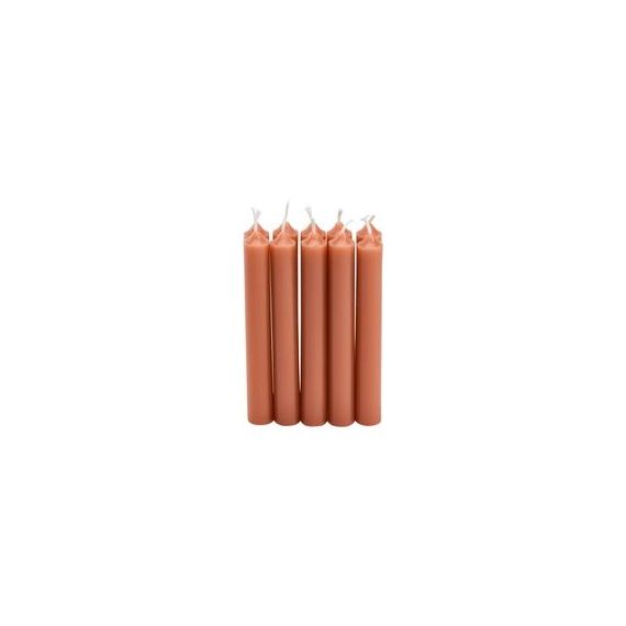 Bougies x10 H. 16 cm UNIO Orange