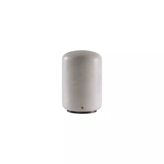 Lampe de table Capsule en Pierre, Albâtre – Couleur Blanc – 13 x 13 x 19.5 cm – Designer Foster & Partners