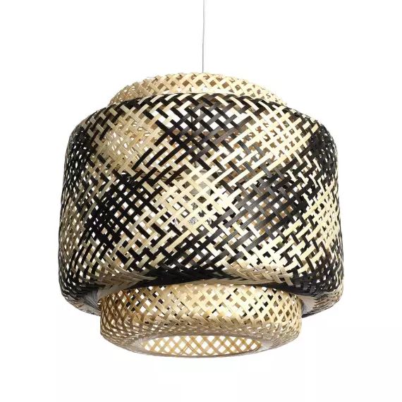 Suspension en bambou naturel d. 40 cm