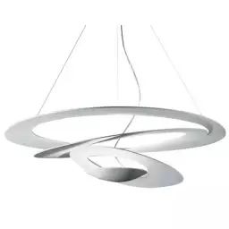 Suspension Pirce en Métal, Aluminium verni – Couleur Blanc – 90 x 100 x 44 cm – Designer Giuseppe Maurizio Scutellà