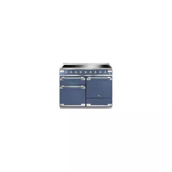 Piano de cuisson Falcon ROCHE BLEUE NICKEL BROSSE 110 CM INDUCTION ELS110EISB/-EU