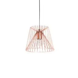 Suspension en métal cuivre d. 25 cm