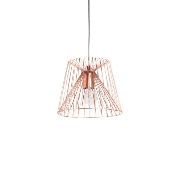 Suspension en métal cuivre d. 25 cm