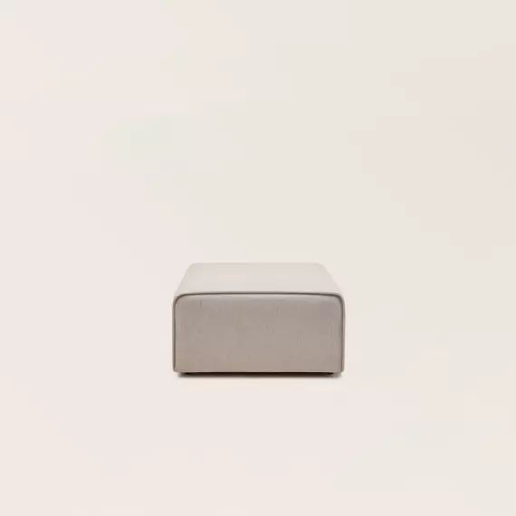 Pouf modulable ANDERS ivoire grisé – ECRU
