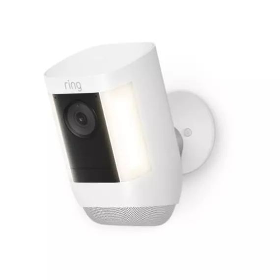 Caméra de surveillance RING Spotlight Cam Pro Battery – Blanche