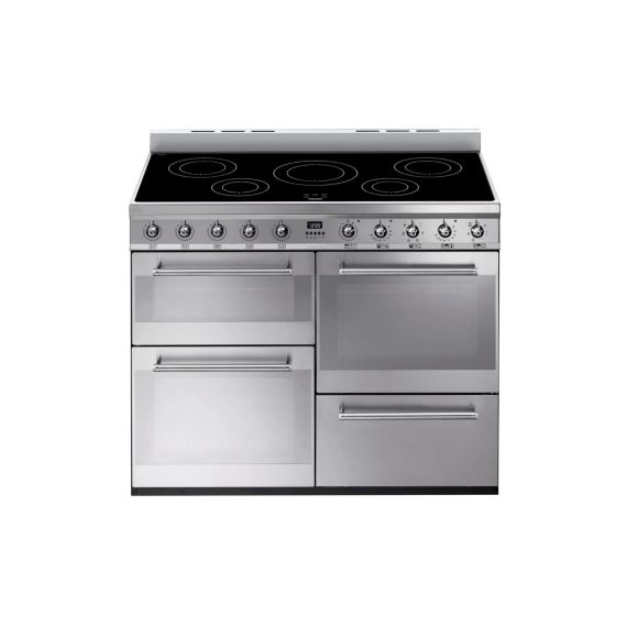 Cuisinière induction SMEG SYD4110I 5 foyers booster Inox
