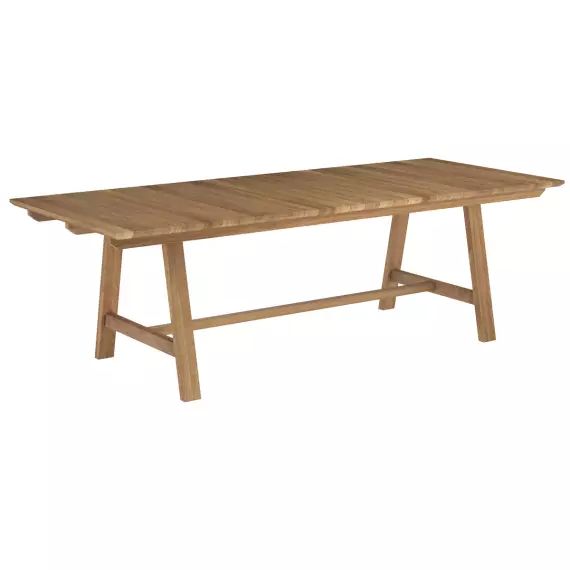 Table de jardin 240 cm en bois de teck massif