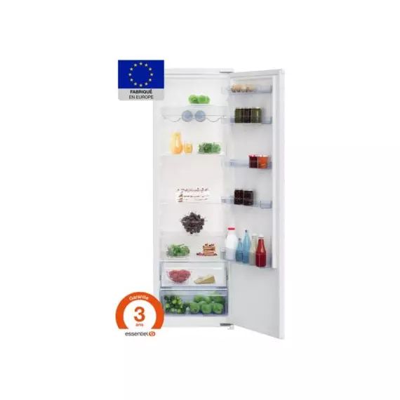 Réfrigérateur 1 porte encastrable ESSENTIELB ERLVI180-55b2 178cm