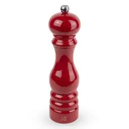 Moulin à sel bois u select laqué rouge passion 22cm