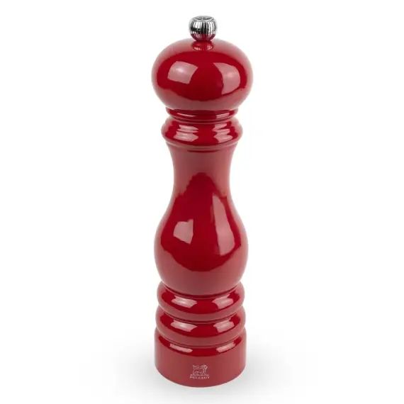 Moulin à sel bois u select laqué rouge passion 22cm