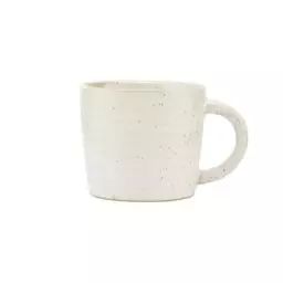 Tasse à espresso Pion en Céramique, Porcelaine émaillée – Couleur Gris – 12.16 x 12.16 x 5.5 cm