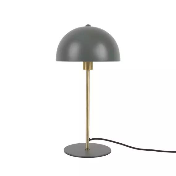 Bonnet – Lampe à poser champignon en métal – Couleur – Vert de gris