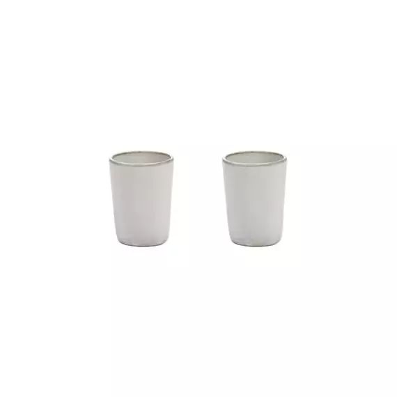 Tasse à espresso La Mère en Céramique, Grès – Couleur Blanc – 5 x 5 x 6.5 cm – Designer Marie  Michielssen