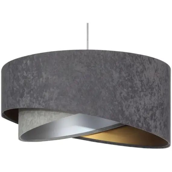 Suspension Tissu Gris 50x50x105 cm