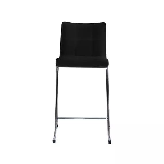 Tabouret de bar SAGA Noir H. 62,8