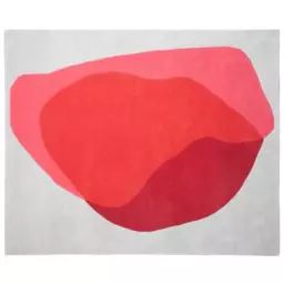Tapis Tapis en Tissu, Laine – Couleur Rouge – 220 x 180 x 140.98 cm – Designer Pauline Gilain