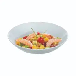 Assiette creuse grise 20 cm
