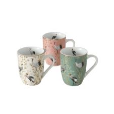 Mugs céramique multicolore 33cl – Lot de 3