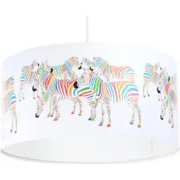 Suspension Tissu Multicolore