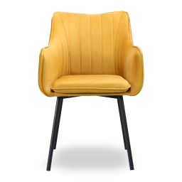 Fauteuil moutarde