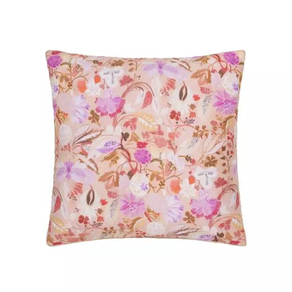 Taie d’oreiller en satin de coton Rose clair 65×65 cm