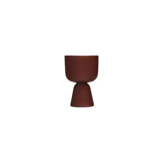 Pot de fleurs Pot de fleurs en Céramique – Couleur Marron – 15.5 x 15.5 x 23 cm – Designer Matti Klenell