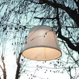 TOLOMEO PARALUME OUTDOOR-Suspension d’extérieur LED avec crochet Ø52cm