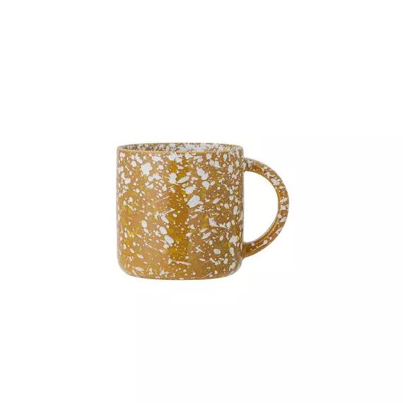 Mug Carmel en Céramique, Grès émaillé – Couleur Marron – 15.33 x 15.33 x 9 cm