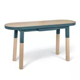 Bureau Console 100 cm, 100% frêne massif