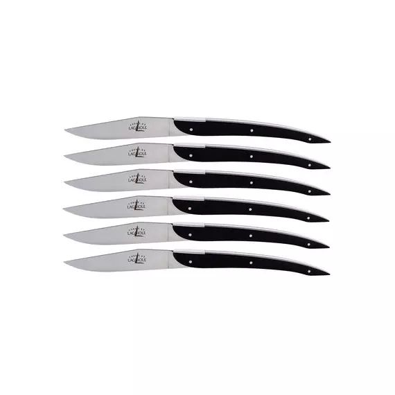 Couteau de table en Plastique, Acrylique – Couleur Noir – 30 x 27 x 3 cm – Designer Eric Raffy