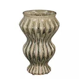 Vase en céramique vert H32