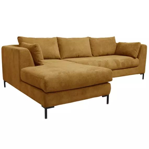 Canapé d’angle tissu Pornic