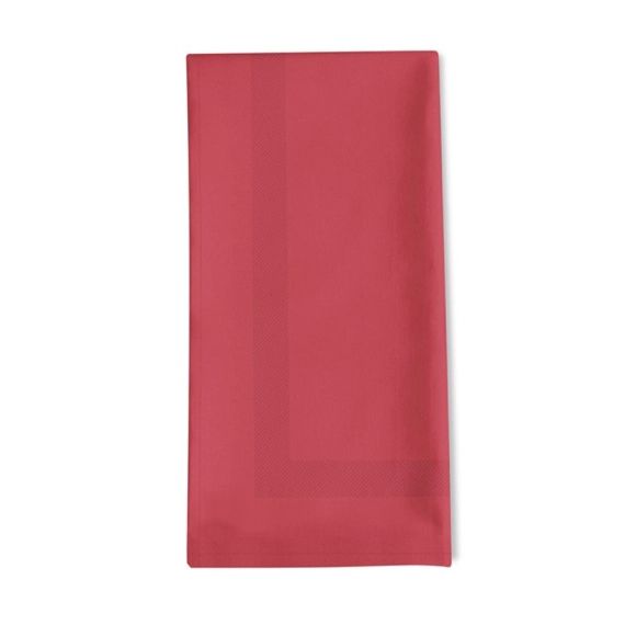 Serviette de table rouge 45×45