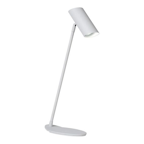 Lampe De Bureau  en métal blanc 53 cm